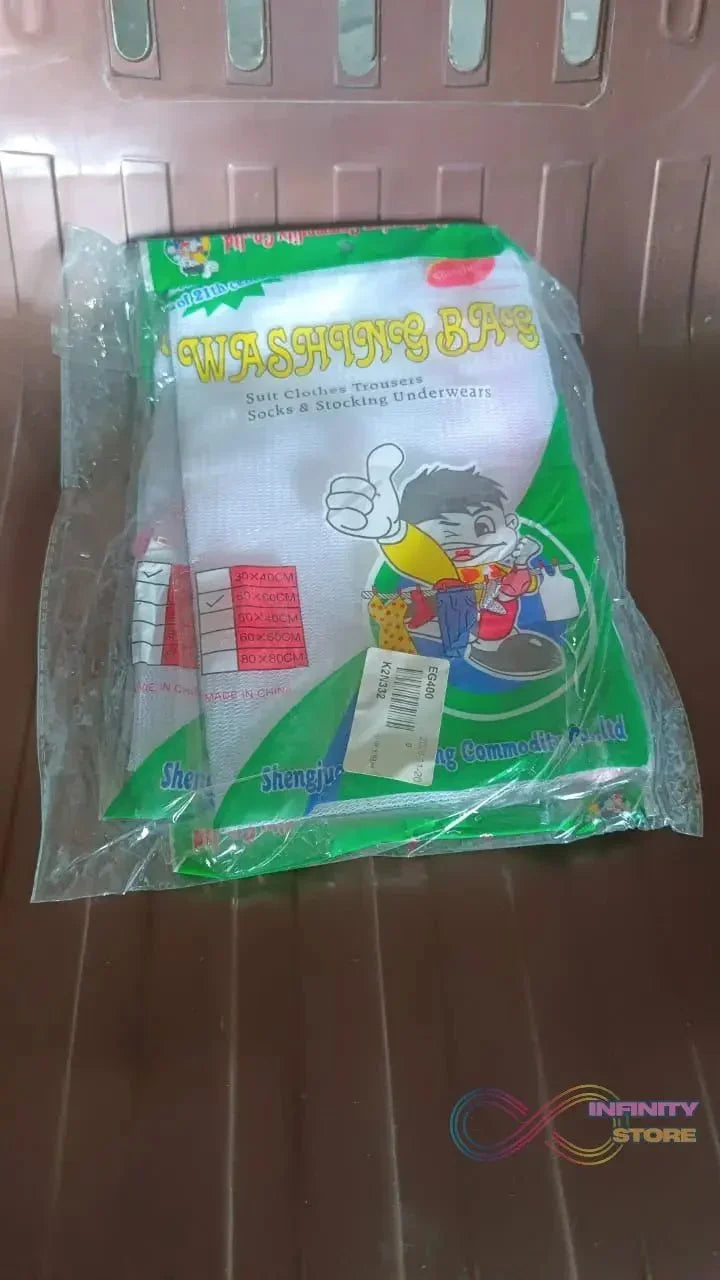 Reusable and Durable Zip Mesh Laundry Bag 3 Different Size (3 Pcs Set) - infinityexculsivestore.com