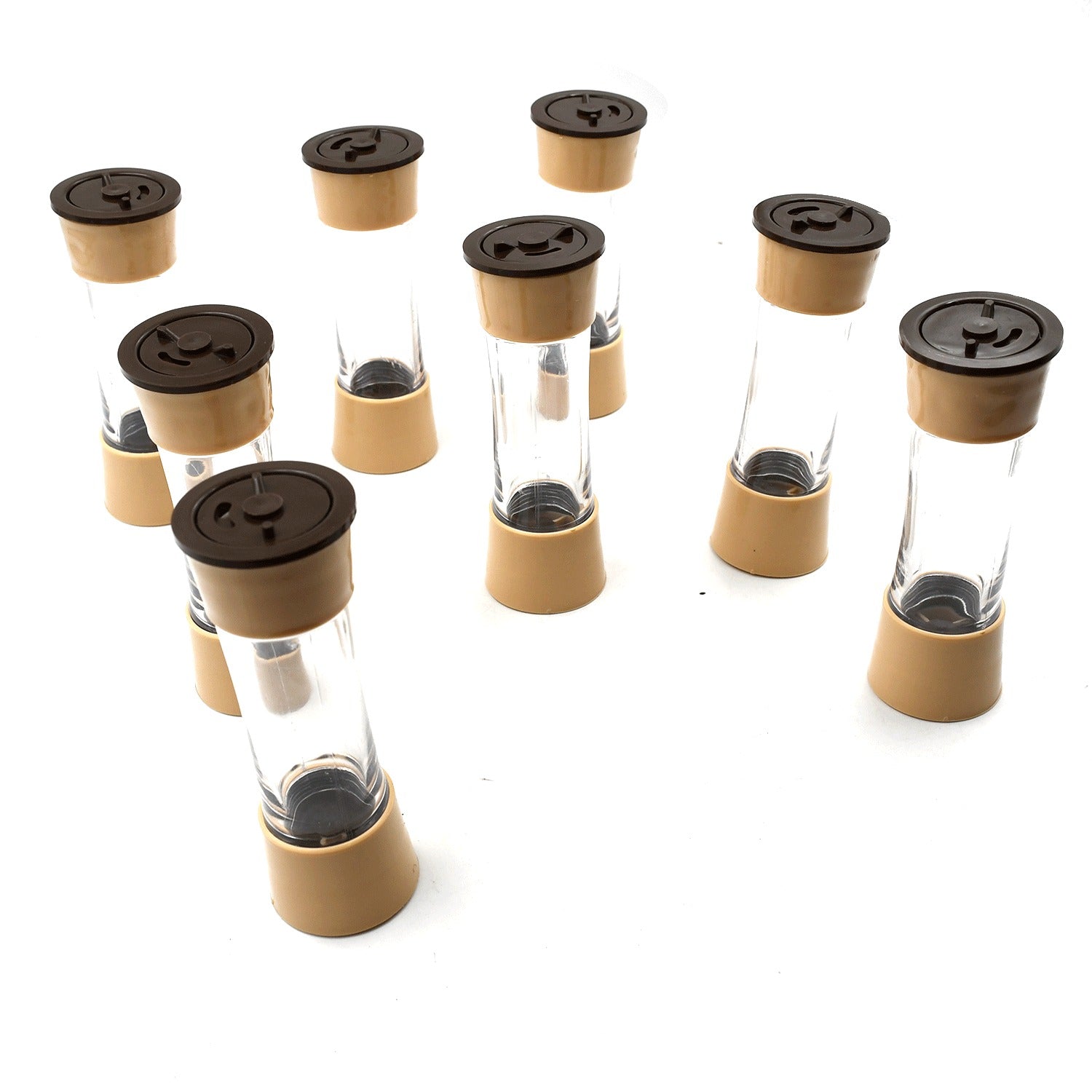 Revolving Spice Rack, 8 Spice jars with 120 ml, Condiment Set - infinityexculsivestore.com
