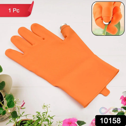 Right - Handed Silicone Thumb Cutter Gloves (1Pc) - infinityexculsivestore.com