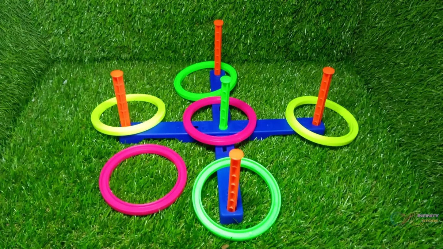 Ringtoss Junior Activity Set for kids for indoor game plays and for fun. - infinityexculsivestore.com