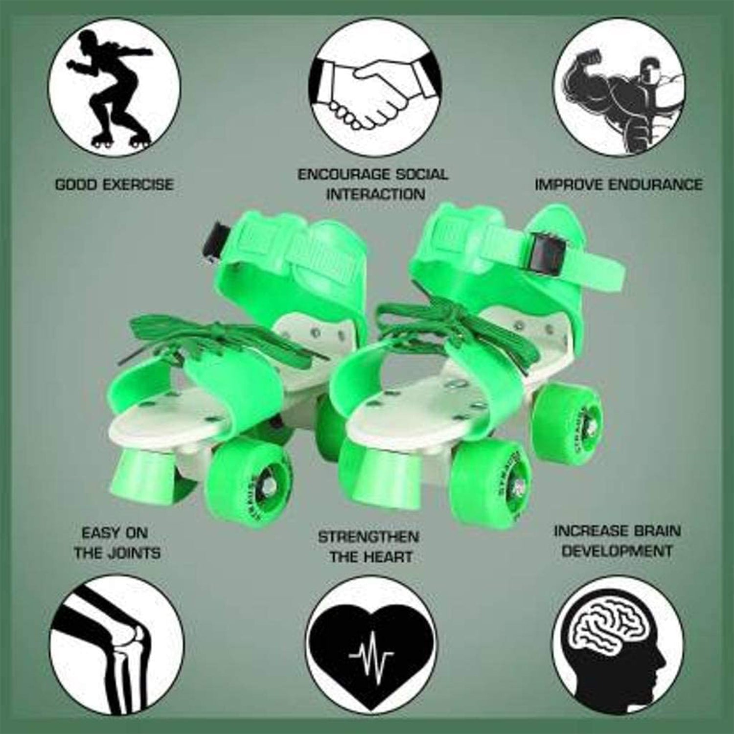 Roller Skates for Kids, Very Adjustable & Comfortable to Use / Roller Skate, Skating / (Pair of 1)  - infinityexculsivestore.com