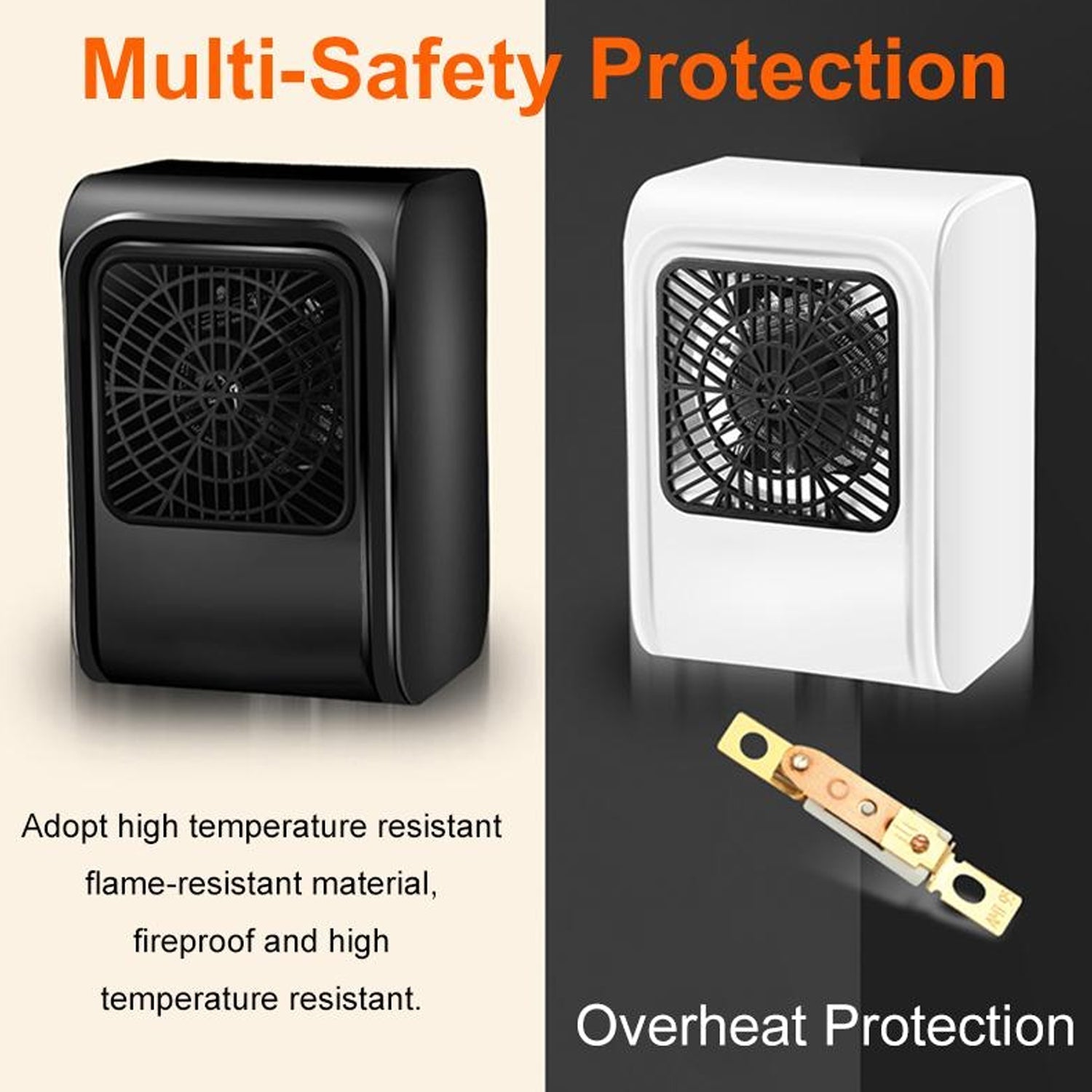 Room Heater 220V Brown Box Heater For Office & Bedroom Use Heater - infinityexculsivestore.com
