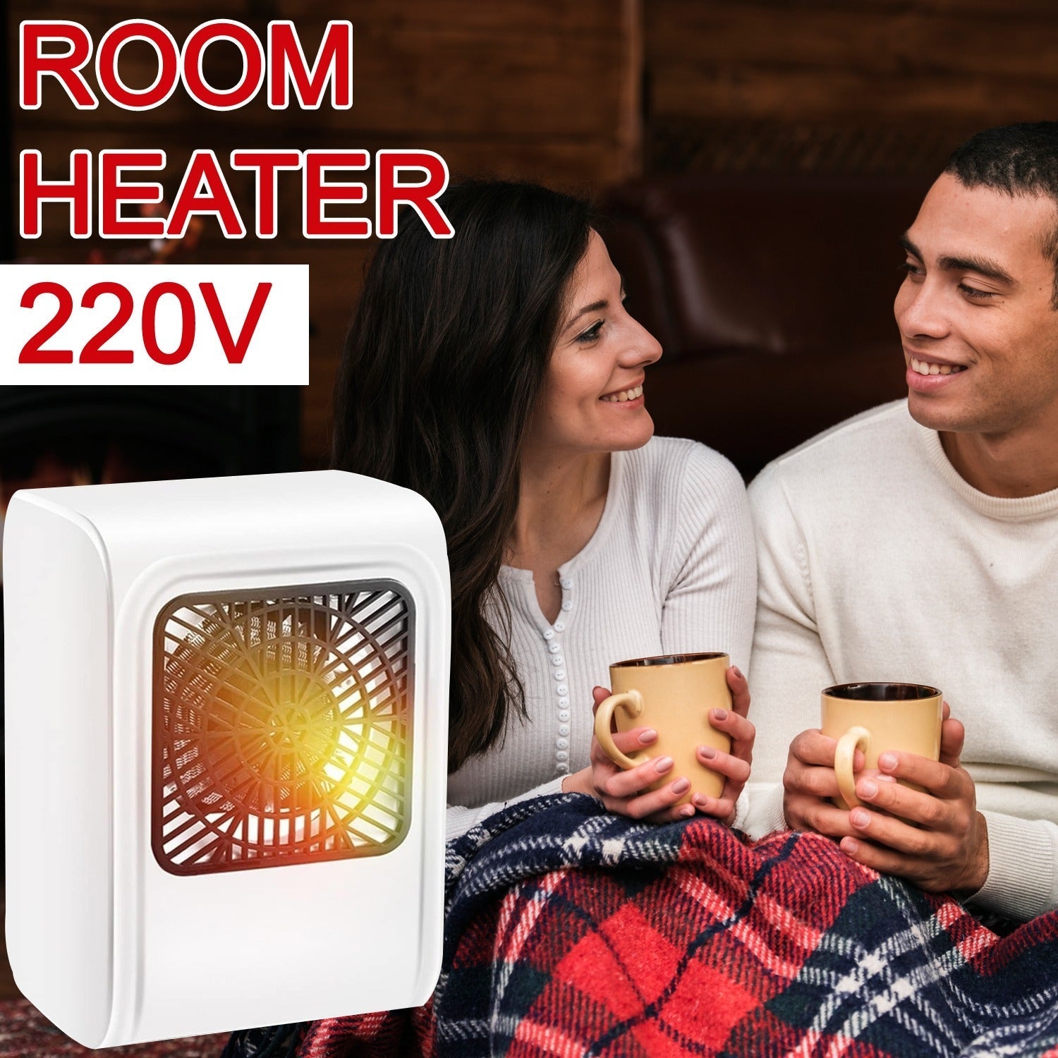 Room Heater 220V Brown Box Heater For Office & Bedroom Use Heater - infinityexculsivestore.com