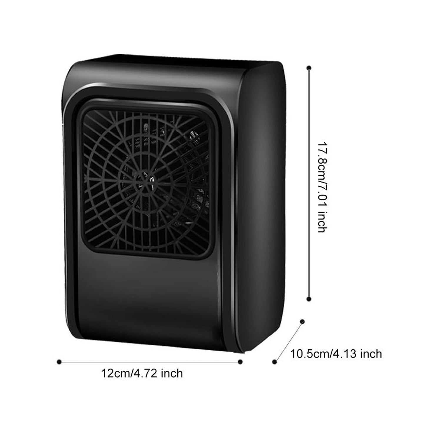 Room Heater 220V Brown Box Heater For Office & Bedroom Use Heater - infinityexculsivestore.com
