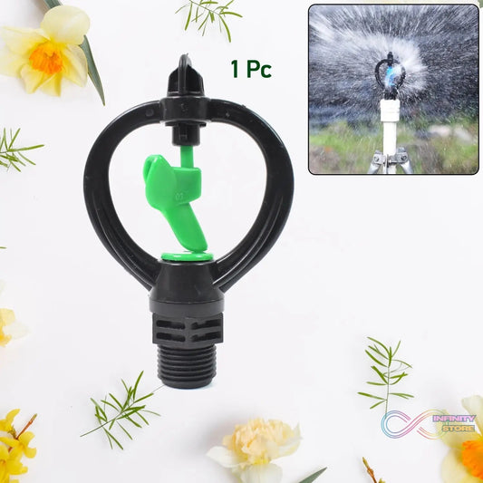 Rotating Irrigation Sprinkler Plastic Spray Nozzle, Butterflies Rain Shaped (1 Pc) - infinityexculsivestore.com