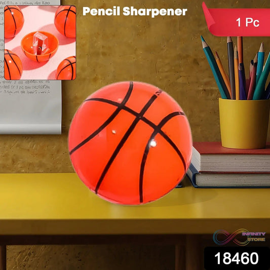 Round Basketball Shaped Pencil Sharpener (1 Pc) - infinityexculsivestore.com