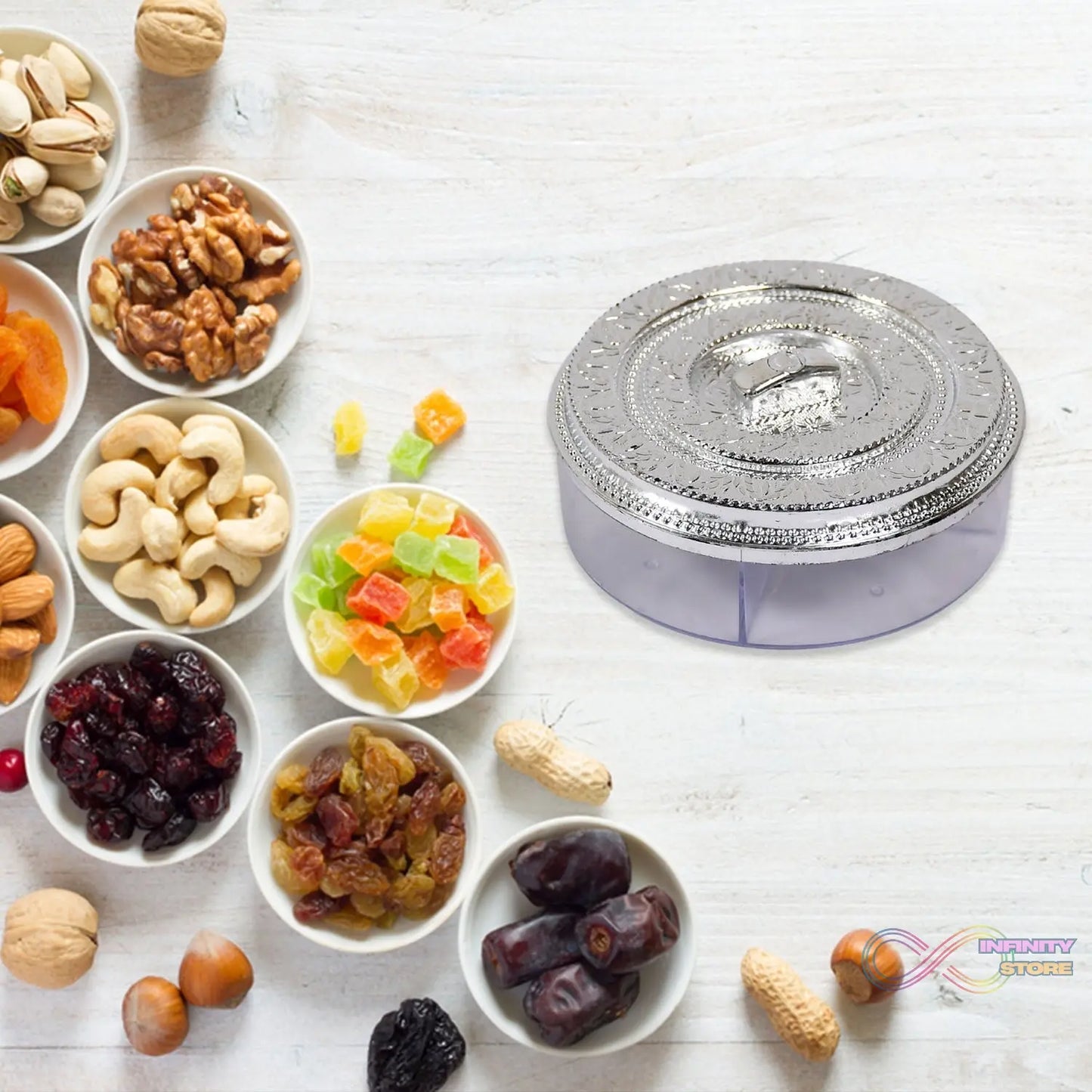 Multi-compartment box for home use