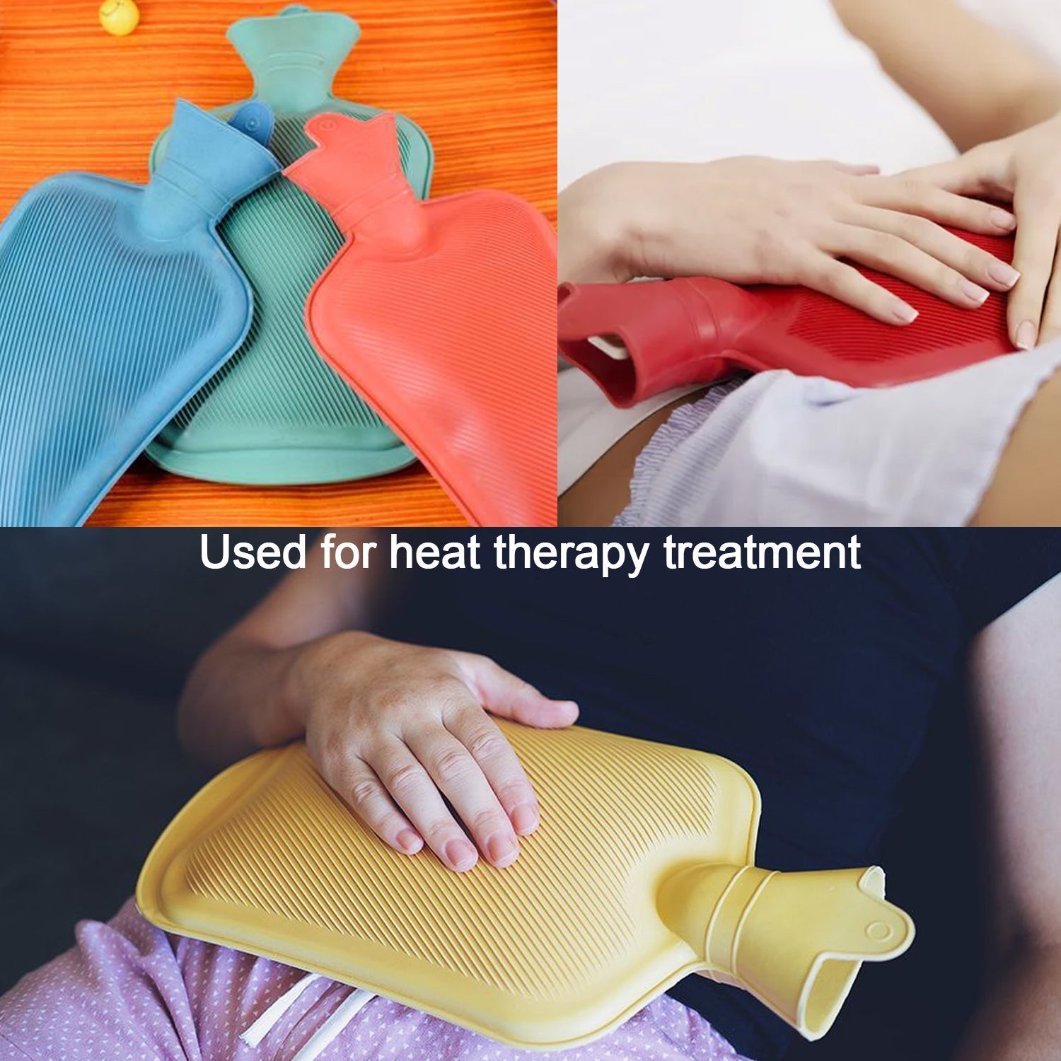 Rubber Hot Water Heating Bag for Pain Relief(Medium) - infinityexculsivestore.com