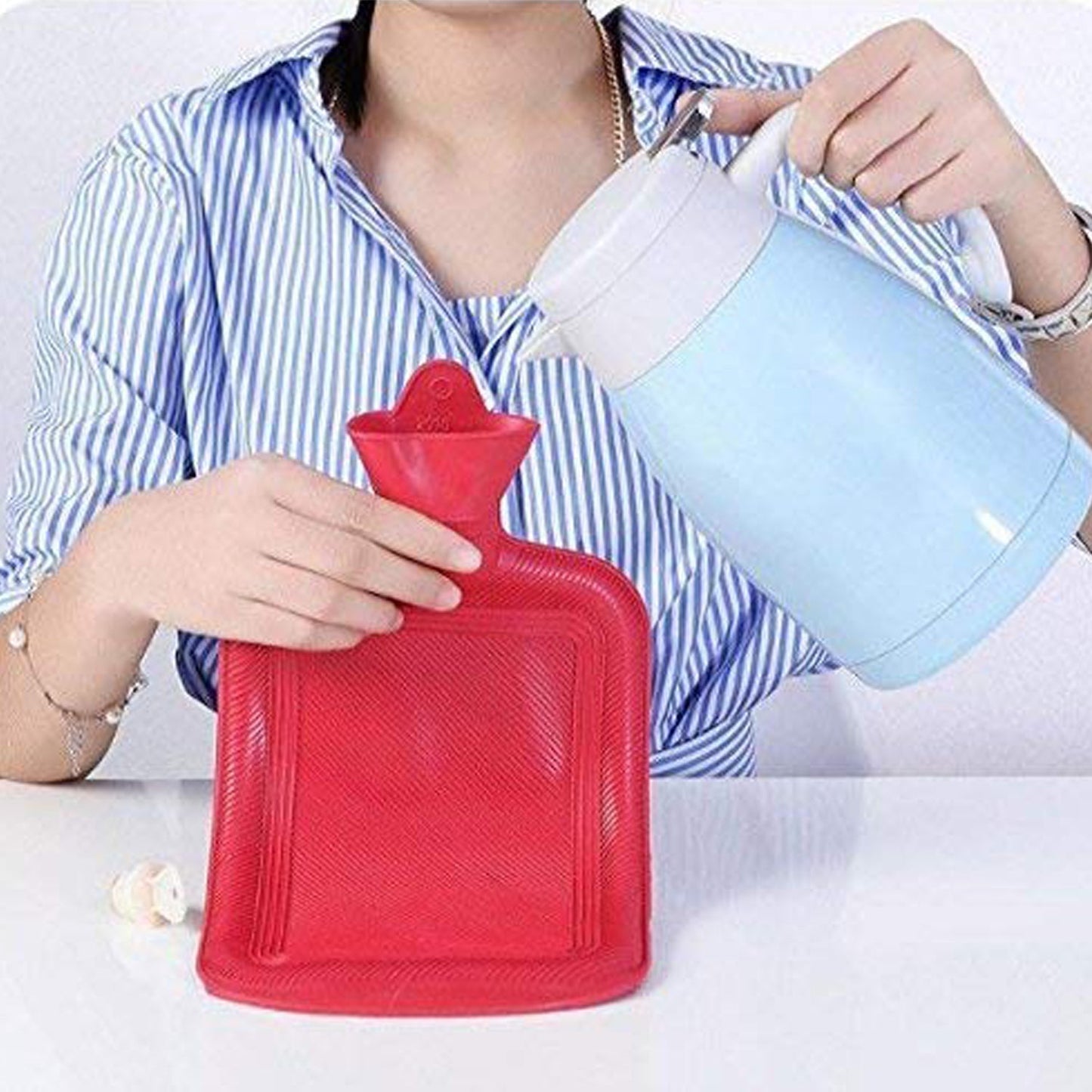 Rubber Hot Water Heating Bag for Pain Relief - infinityexculsivestore.com
