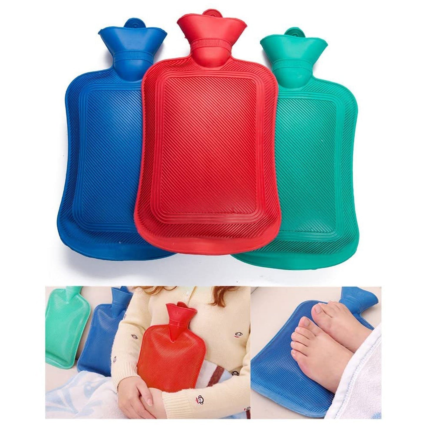 Rubber Hot Water Heating Bag for Pain Relief - infinityexculsivestore.com