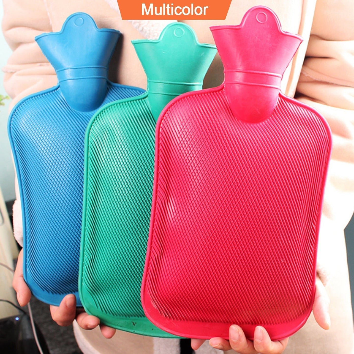 Rubber Hot Water Heating Bag for Pain Relief - infinityexculsivestore.com