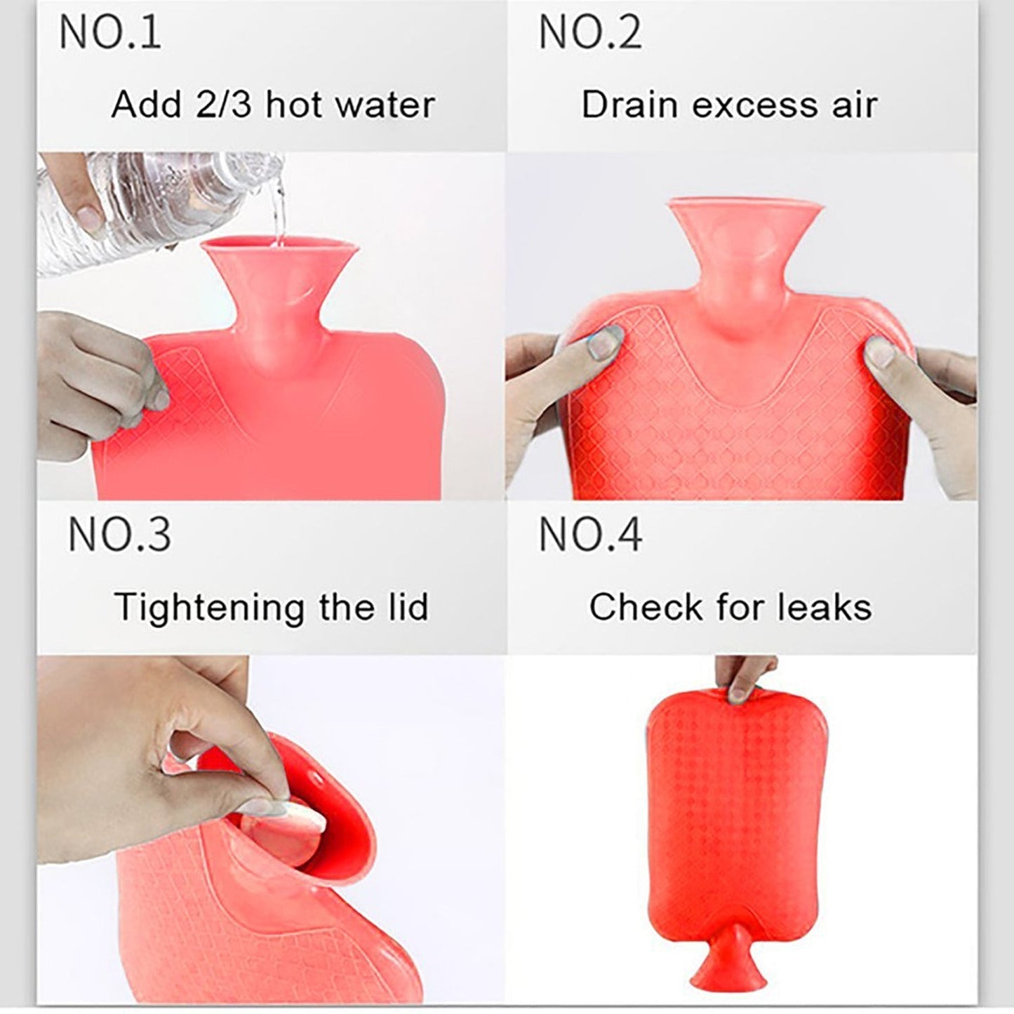 Rubber Hot Water Heating Bag for Pain Relief - infinityexculsivestore.com