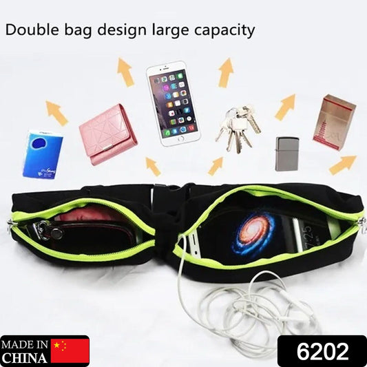 Running Hiking Jogging Walking Reflective Waterproof Waist Bag Compatible Belt Bag - infinityexculsivestore.com