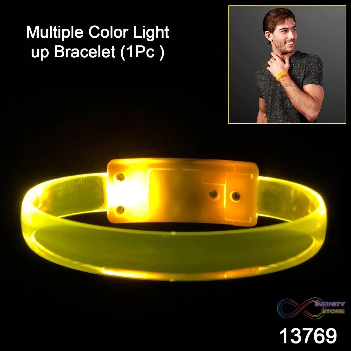 Running Lights for Runners | Led Bracelet (1 Pc / Multicolor) - infinityexculsivestore.com