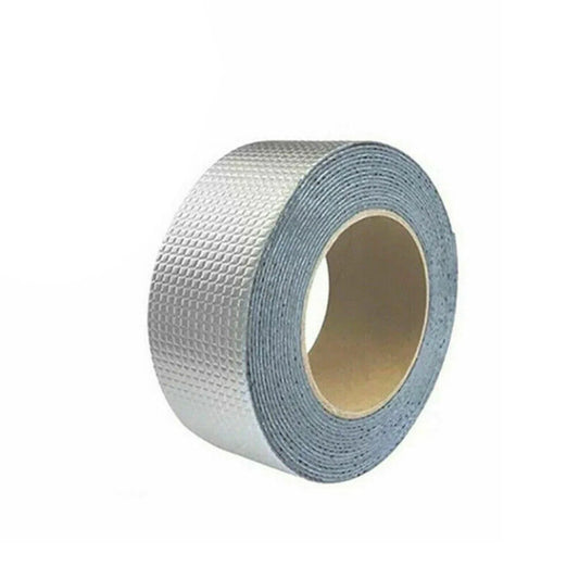 SELF - ADHESIVE INSULATION RESISTANT HIGH TEMPERATURE HEAT REFLECTIVE ALUMINIUM FOIL DUCT TAPE ROLL (0.9MM) - infinityexculsivestore.com