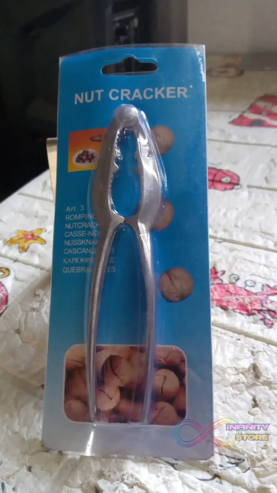 SMALL WALNUT CRACKER, LUXURY DIE CAST STAINLESS ALLOY NUT CUTTER WALNUT CLAMP PLIER PORTABLE SMART WALNUT AKHROT HOUSEHOLD OPEN CORE PLIERS FOR ALL NUTS - infinityexculsivestore.com