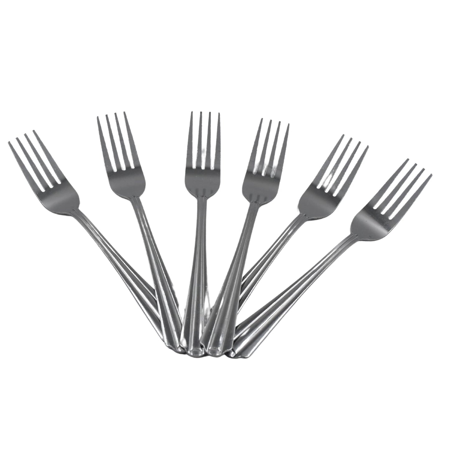 STEEL FORKS SET OF 6 - FORK SET FOR HOME AND KITCHEN FORK HIGH QUALITY PREMIUM FORK SET (6 PC SET ) - infinityexculsivestore.com