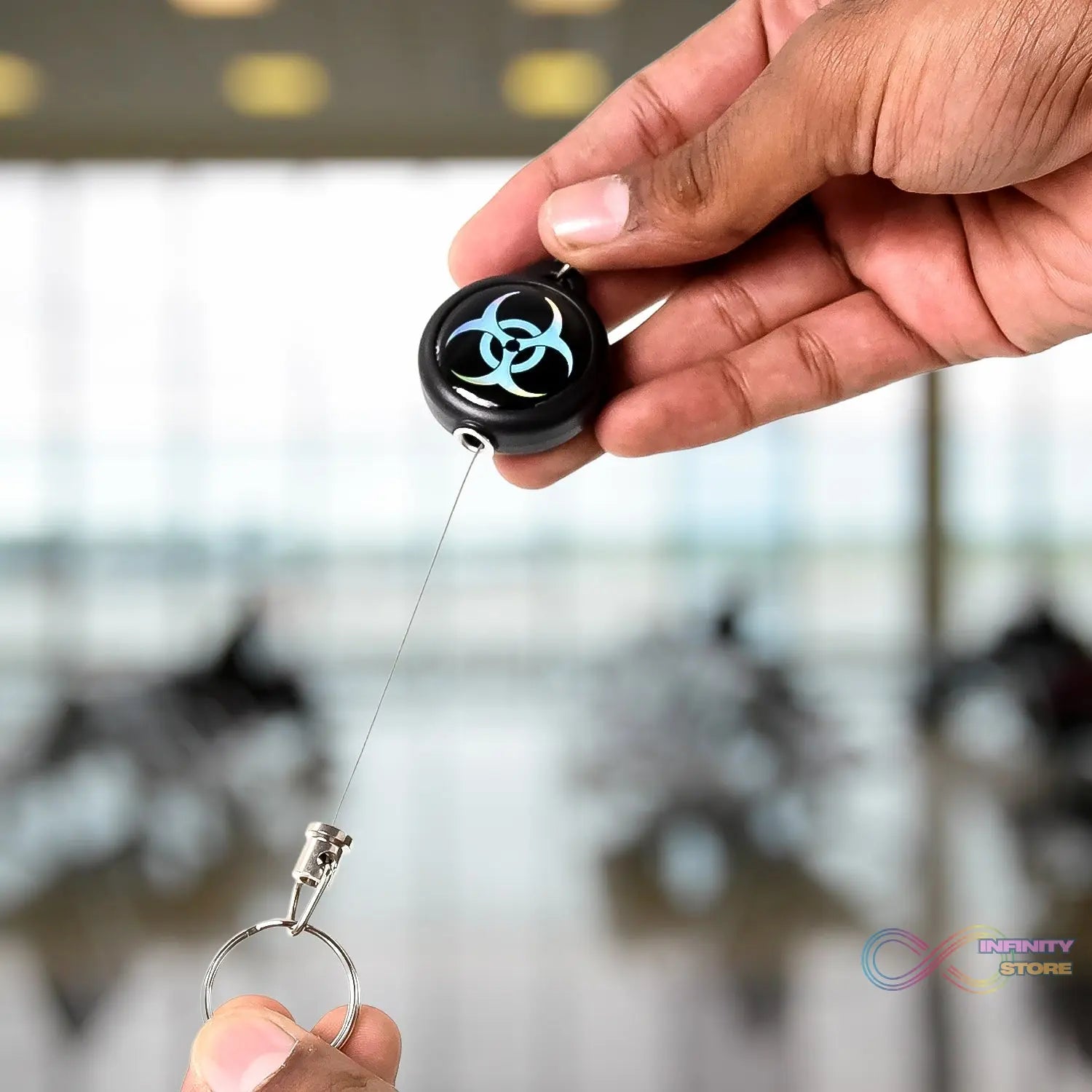 Safety Anti - Lost Retractable Key Chain (1 Pc / Big) - infinityexculsivestore.com