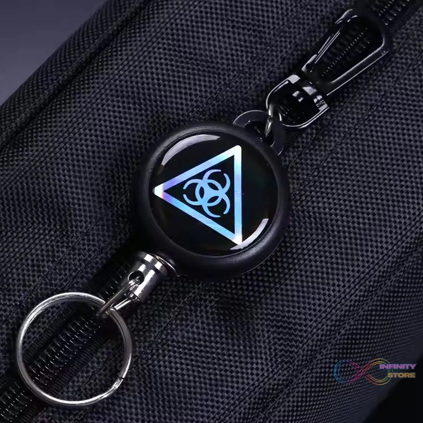 Safety Anti - Lost Retractable Key Chain (1 Pc / Small) - infinityexculsivestore.com