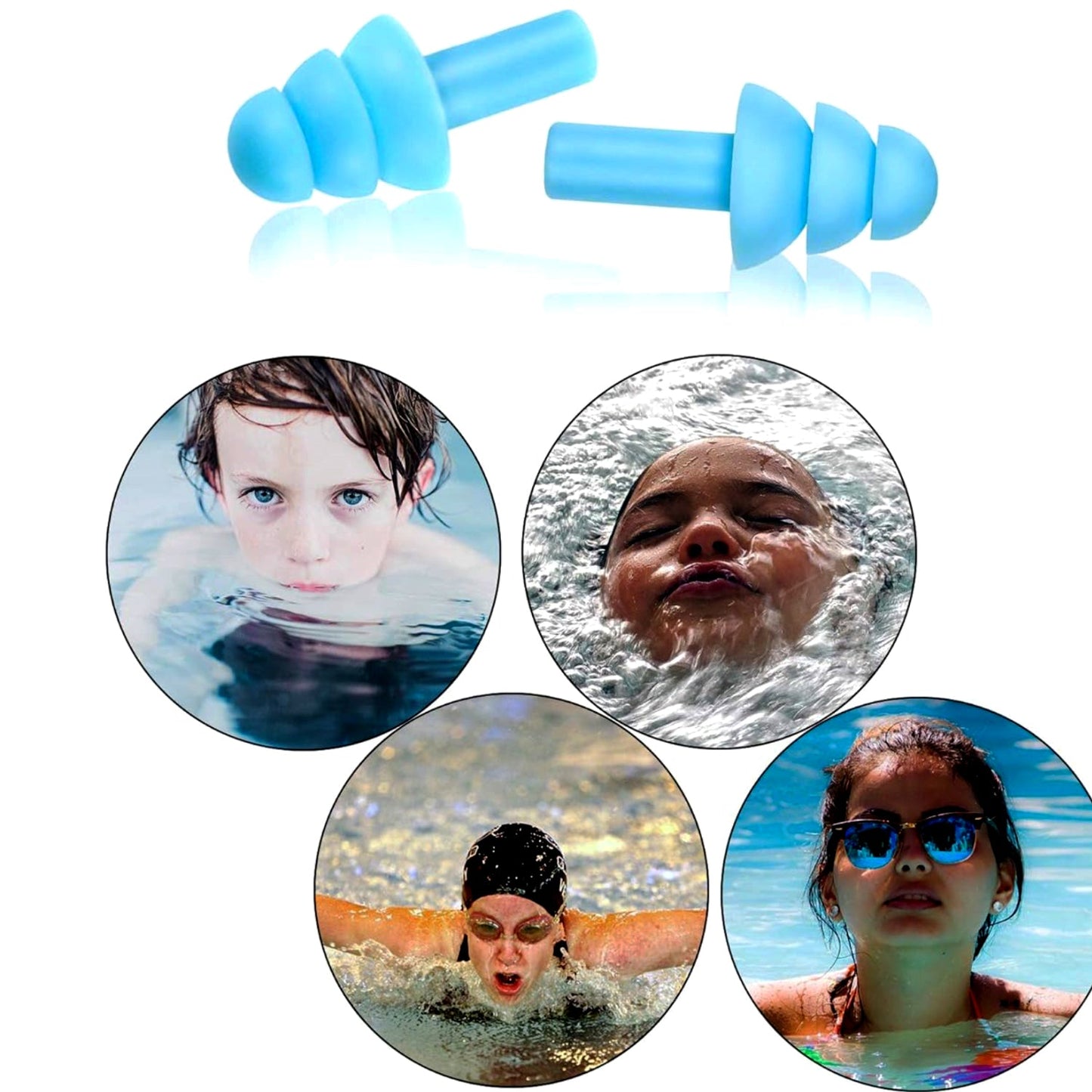 Safety Ultra Soft Foam Ear Plugs Reusable Ear Plugs for Sleeping, Travel, Loud Noises, Work, Learning, Snoring (2 Pc Set) - infinityexculsivestore.com