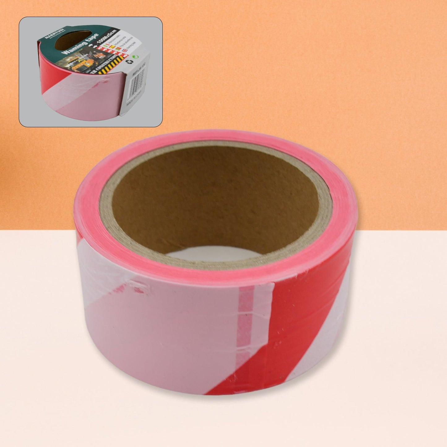 Safety Warning Tape, Construction Barrier Tape Non - Adhesive (100Mx5CM) - infinityexculsivestore.com