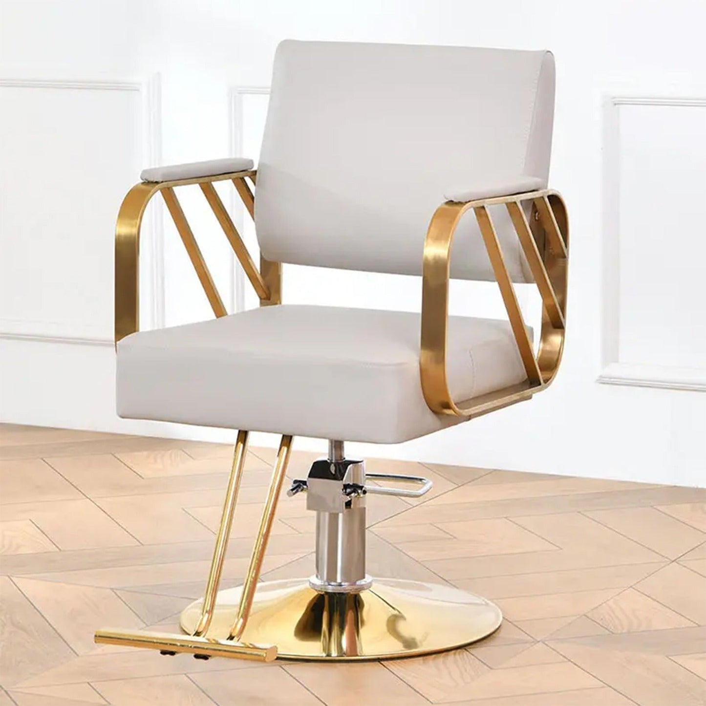 Salon Chair Hydraulic Chair for Business or Home, Simplicity Barber Chair Salon Beauty Spa Shampoo Hair Professional Hydraulic Styling Chair (1 Unit ) - infinityexculsivestore.com