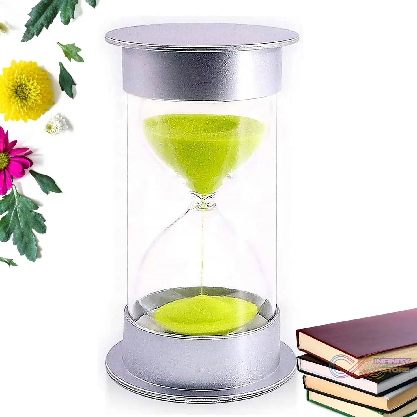 Sand Timer, Hourglass Timer 45 Minutes Sand Timer For Kids Teachers Games Classroom (45 Min - Green) Time Management Tool (Color : Green, Time : 45 Min) - infinityexculsivestore.com