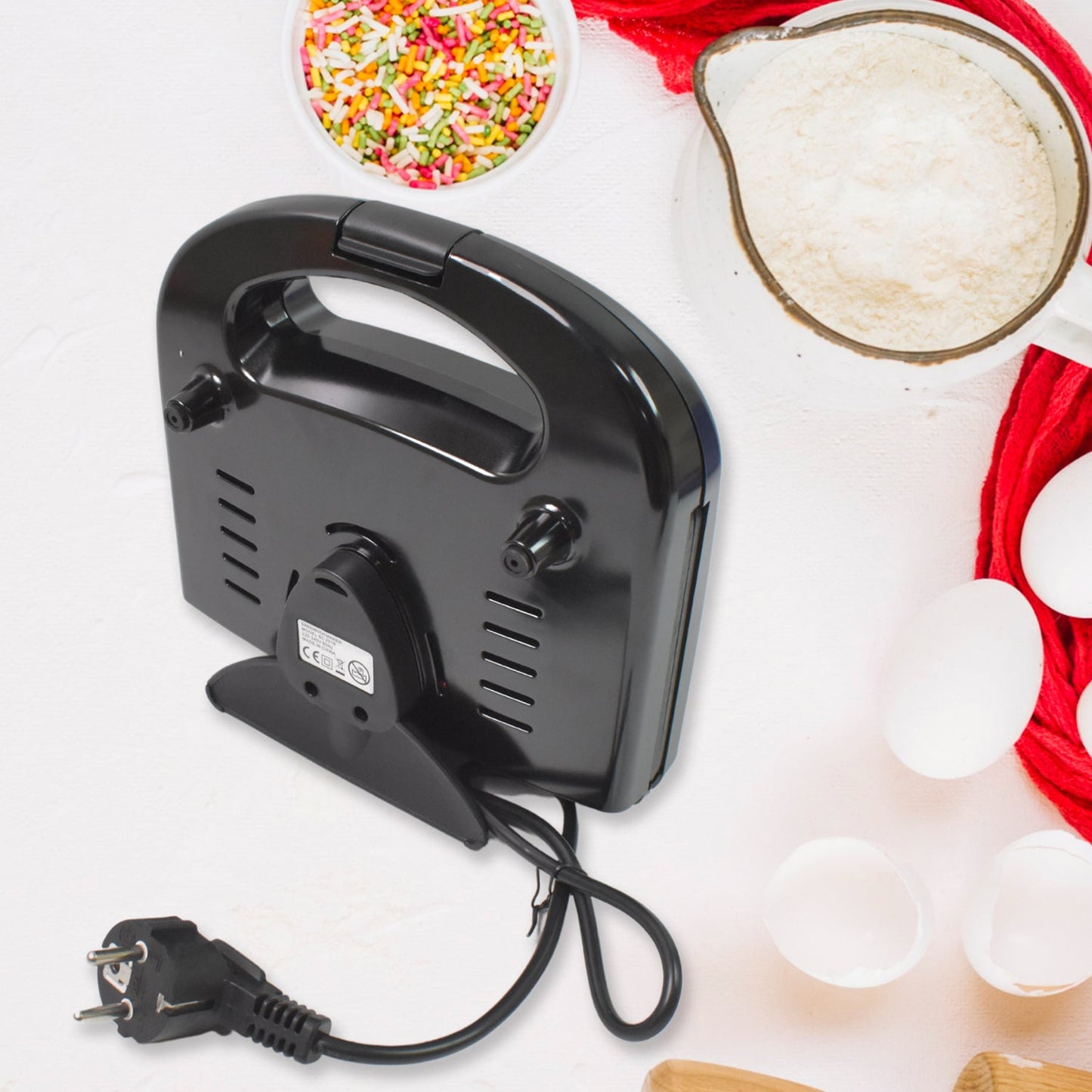 Sandwich Maker Makes Sandwich Non-Stick Plates| Easy to Use with Indicator Lights Sandwich toaster - infinityexculsivestore.com