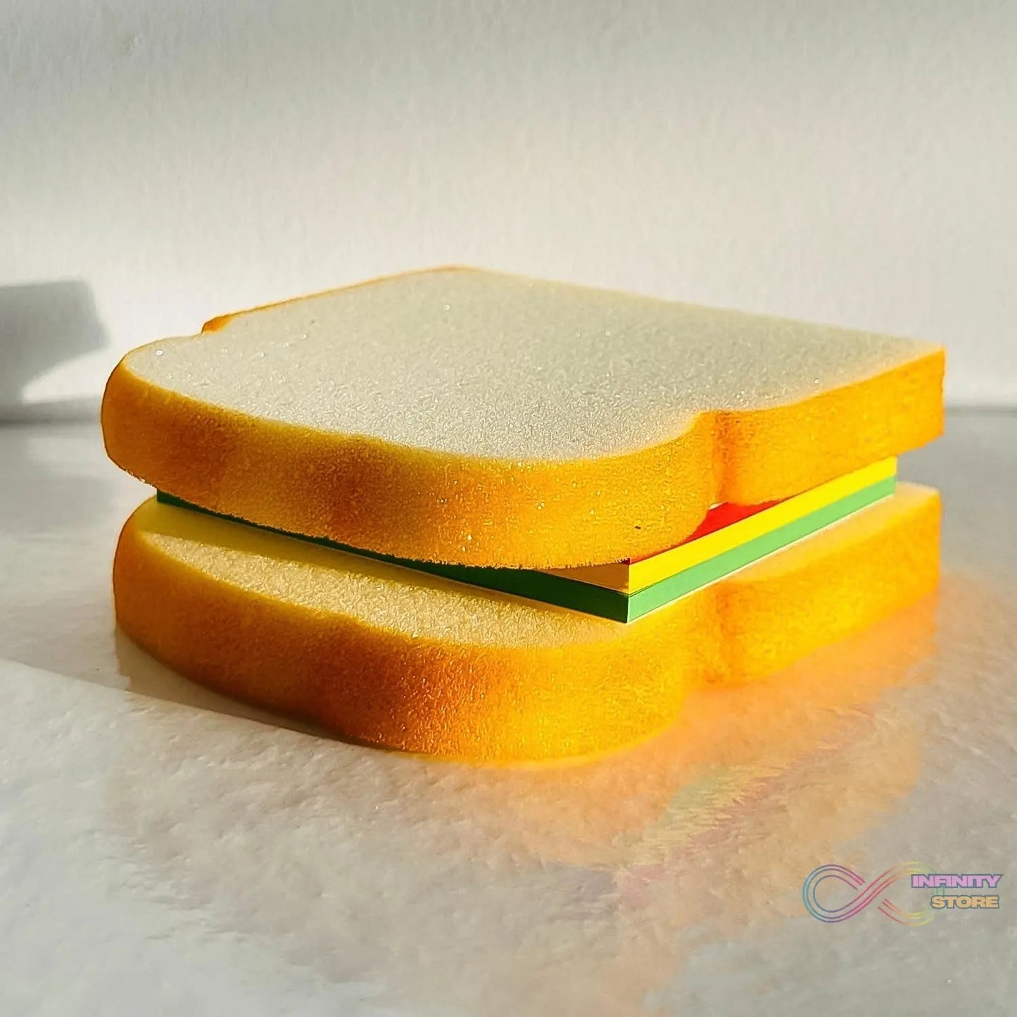 Sandwich Shaped Note / Sticky Notes / Memo Notes, Unique Mini Notes (Multicolor) - infinityexculsivestore.com