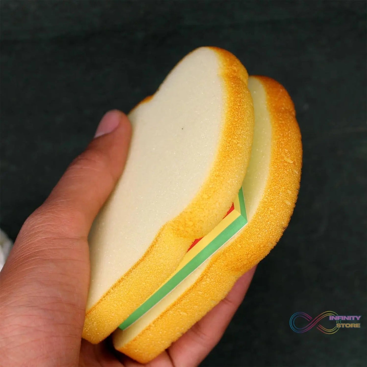 Sandwich Shaped Note / Sticky Notes / Memo Notes, Unique Mini Notes (Multicolor) - infinityexculsivestore.com