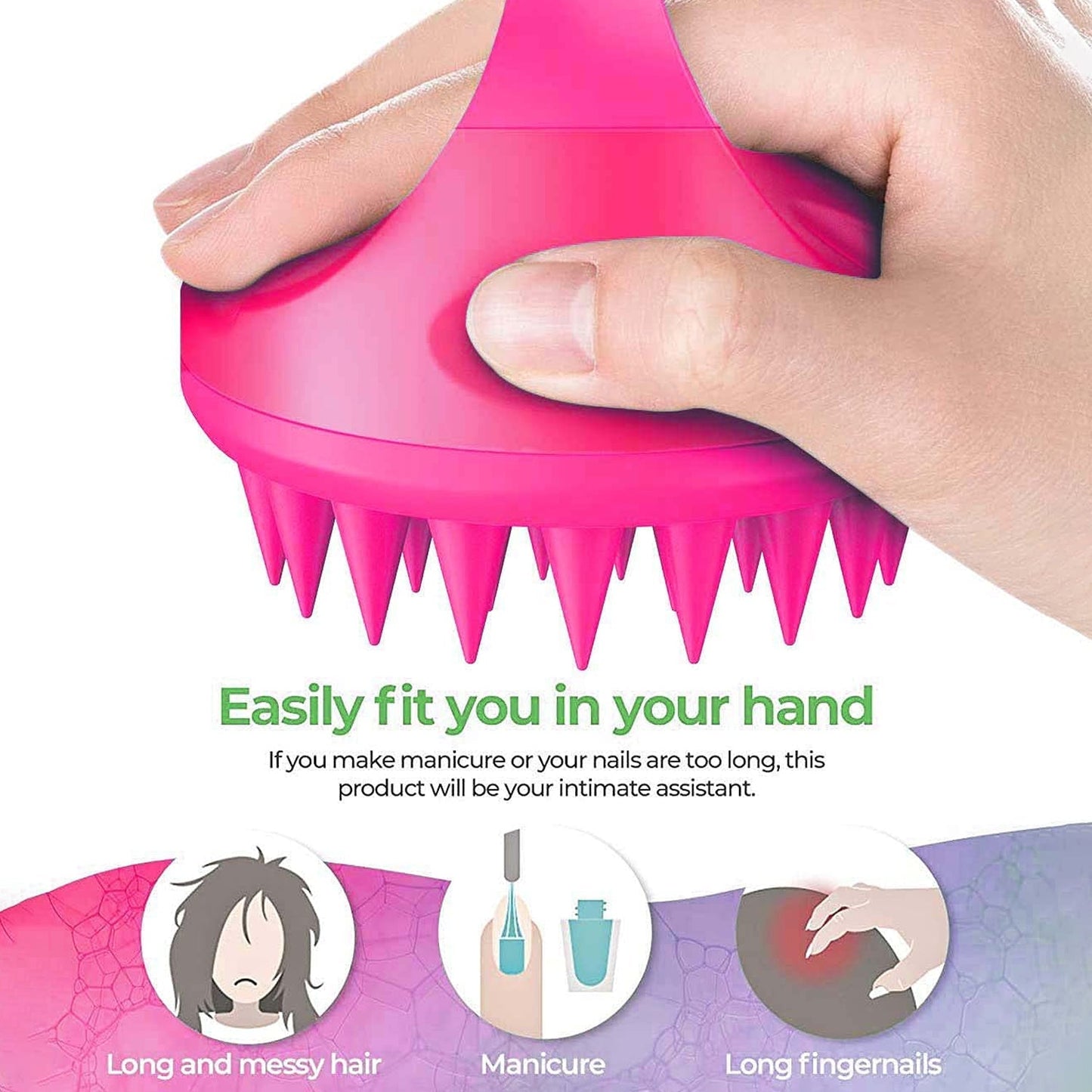 Scalp Massager, Head Massager Comb (1 Pc) - infinityexculsivestore.com