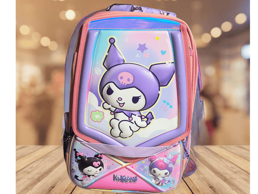 School Bag - Printing 3 Compartment Cartoon Character Backpack Light - Weight (SoyLuna) Item - infinityexculsivestore.com