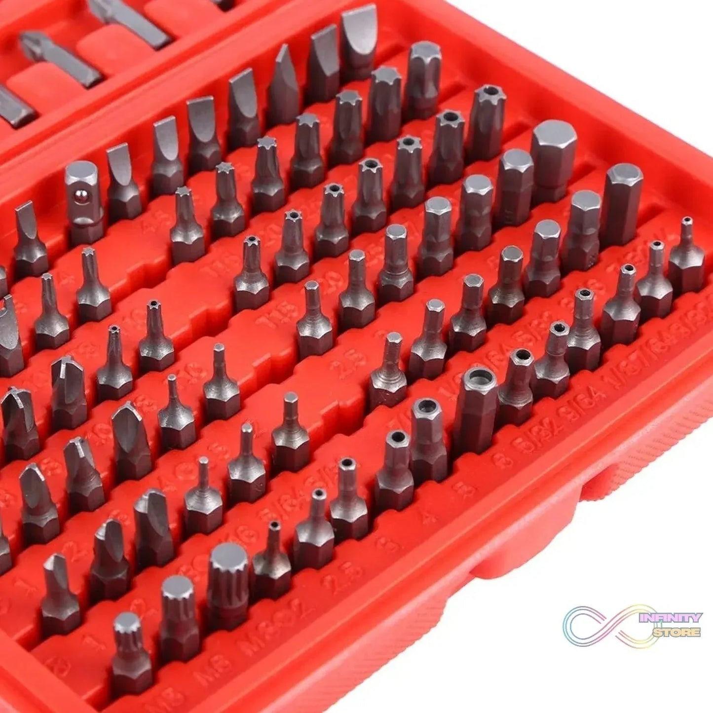 Screwdriver Bit Set with Box Tools (100pcs Set) - infinityexculsivestore.com