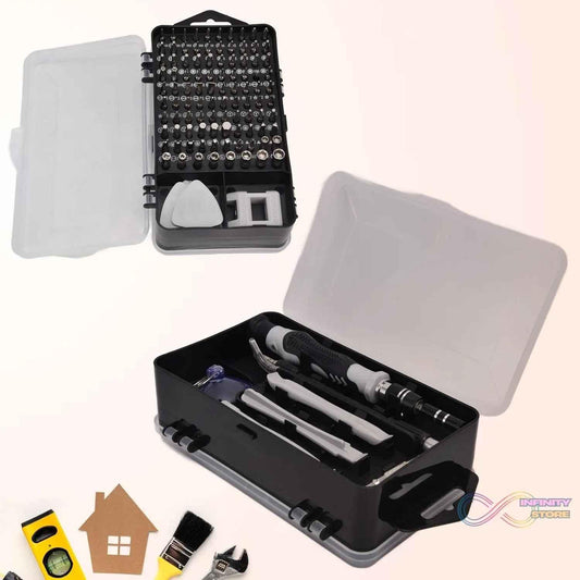 Screwdriver Electronic Laptop, Mobile Repair Tool Kit (117 Pcs Set) - infinityexculsivestore.com