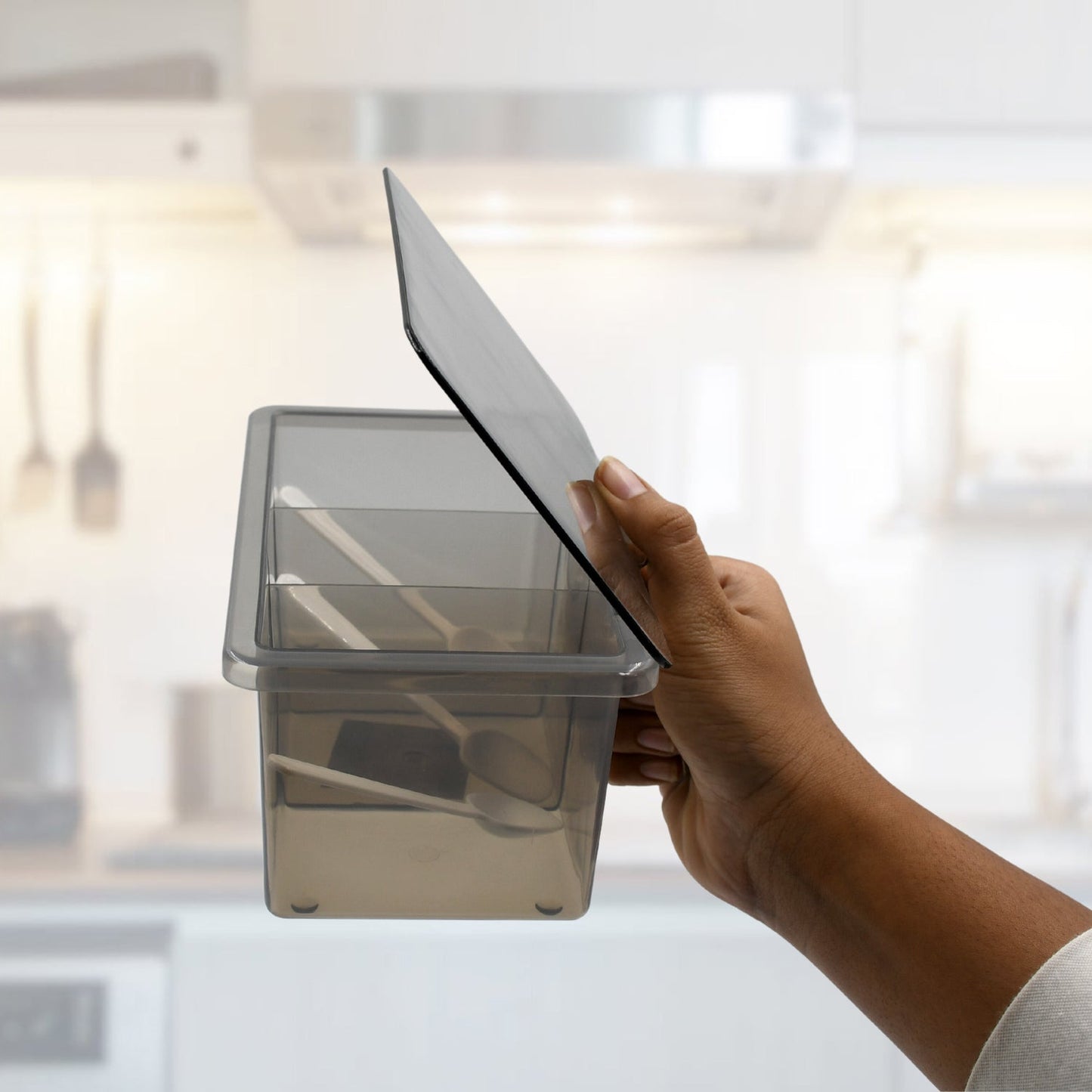 Seasoning Box, Portable Durable 3 Divided Sections with Lid Spice Box Serving Set, for Bars, Restaurants Coffee Shops, Hotels - infinityexculsivestore.com