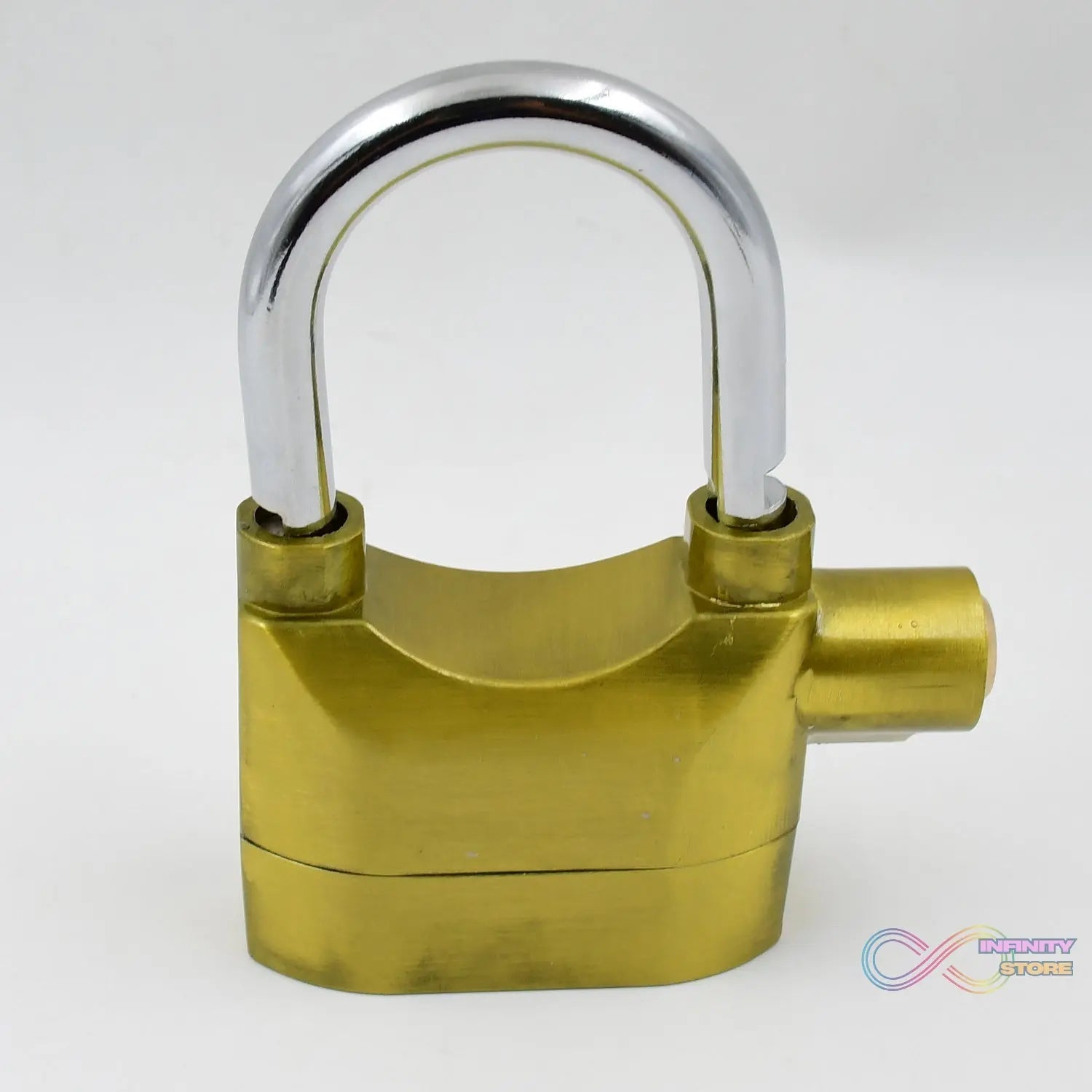 Security Alarm Metallic Lock System with 3 Keys (1 Set / Mix Color) - infinityexculsivestore.com