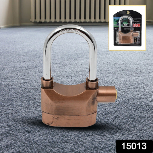 Security Alarm Metallic Lock System with 3 Keys (1 Set / Mix Color) - infinityexculsivestore.com