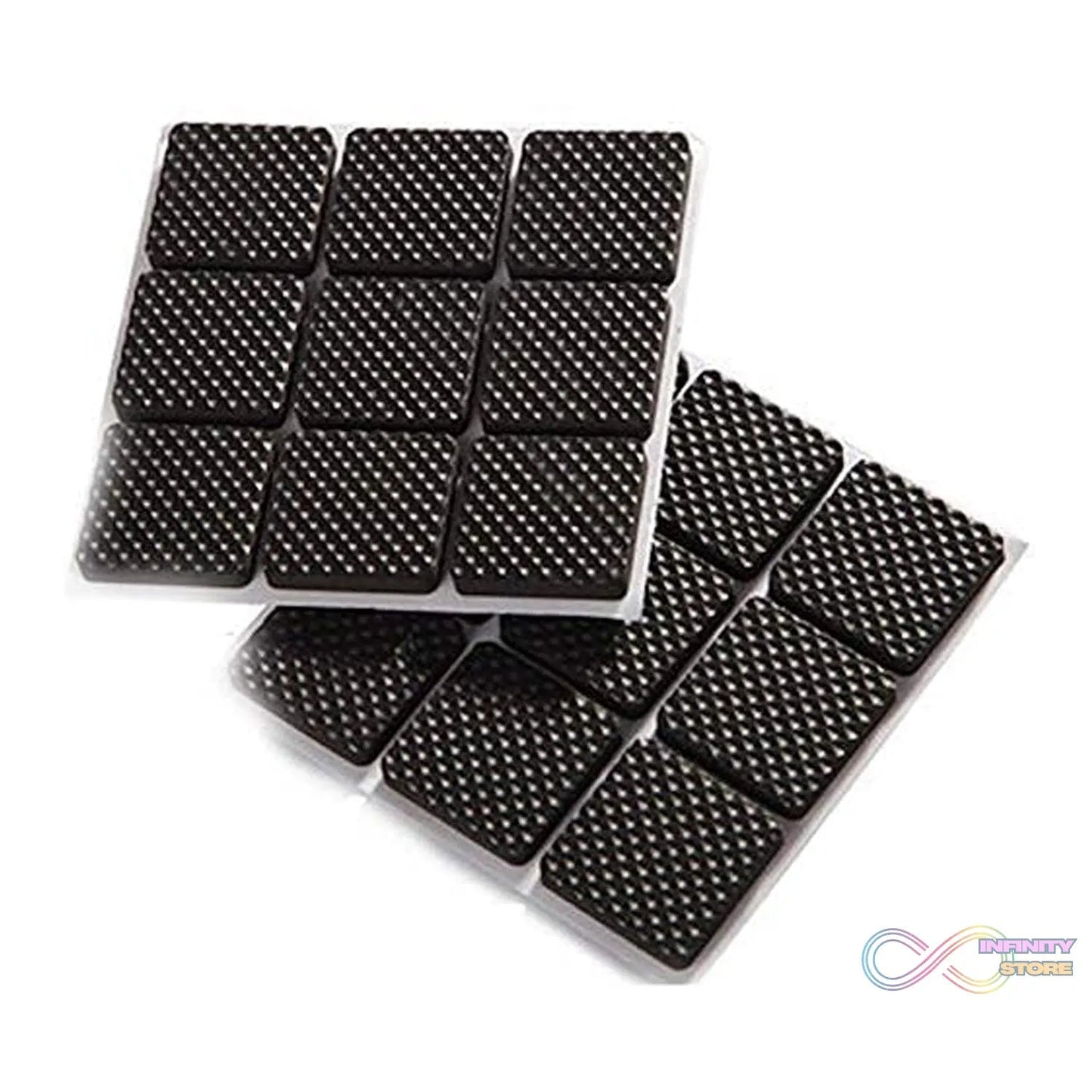 Self Adhesive Furniture Pads - Square (18 Pcs Set) - infinityexculsivestore.com