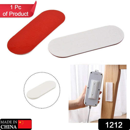 Self Adhesive No Hole Wall Mount, Reusable, Non Residue Plug Organizer For Home Office & Multiuse Device, Wall Socket Holder Power Strip Holder Wall Mount Wall Hanging - infinityexculsivestore.com