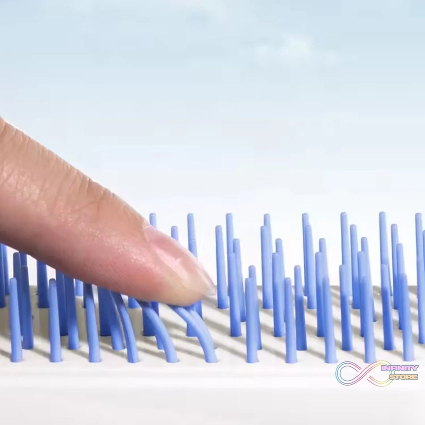 Self - Cleaning Hairbrush, Massage Comb (1 Pc / With Box) - infinityexculsivestore.com