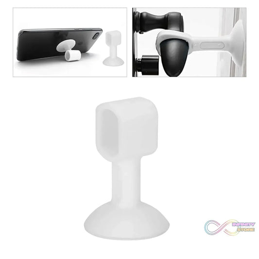 Self - Sucking Silicone Door Stopper (1 Pc / Mix Color) - infinityexculsivestore.com