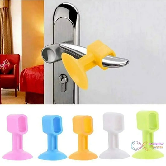 Self - Sucking Silicone Door Stopper (5 Pcs Set) - infinityexculsivestore.com