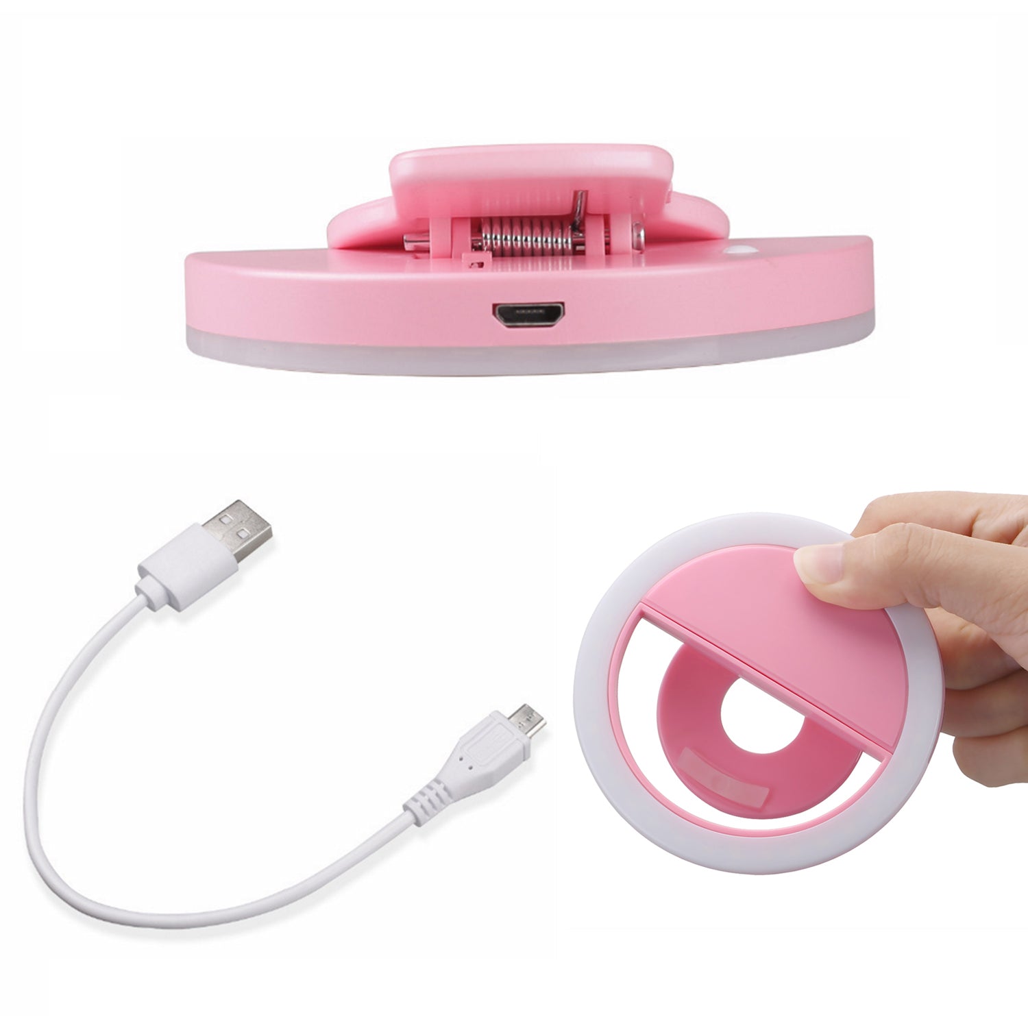 Selfie Ring Light for Brightening Face in Photos & Videos - infinityexculsivestore.com