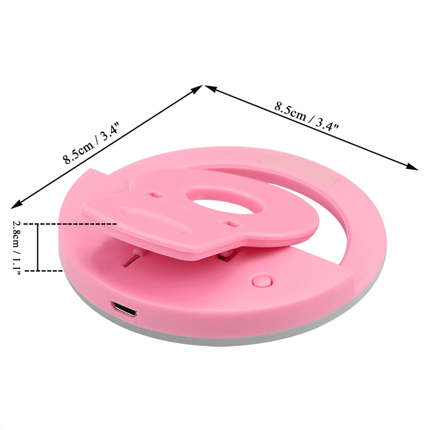 Selfie Ring Light for Brightening Face in Photos & Videos - infinityexculsivestore.com