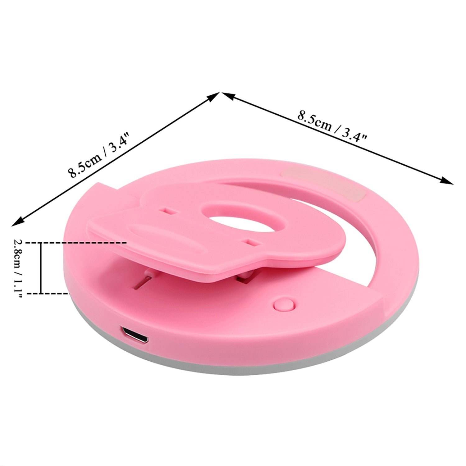 Selfie Ring Light for Brightening Face in Photos & Videos - infinityexculsivestore.com