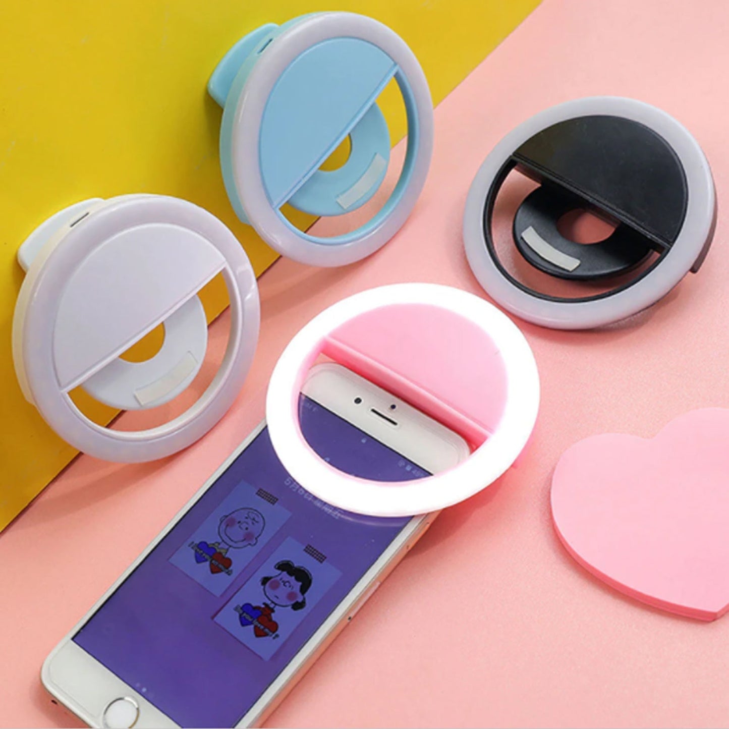 Selfie Ring Light for Brightening Face in Photos & Videos - infinityexculsivestore.com