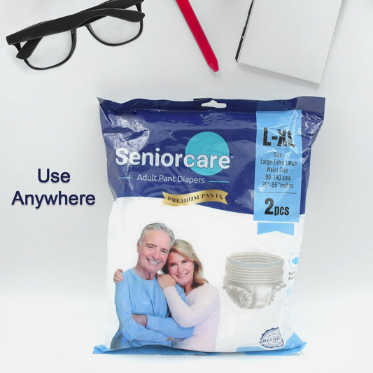 Senior Care Essentials: Large - XL Adult Diaper Pants (Waist 90 - 140cm) - infinityexculsivestore.com