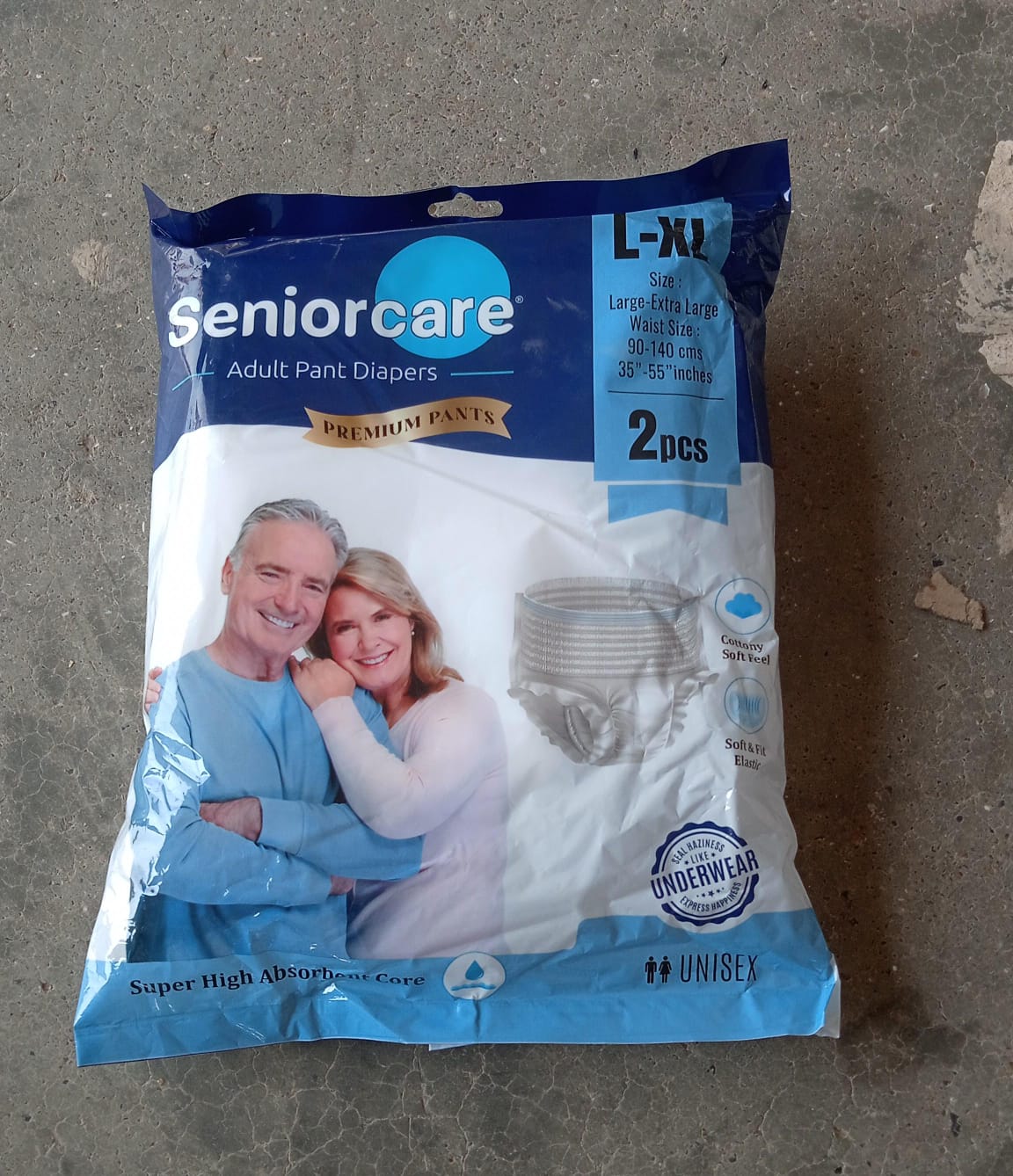 Senior Care Essentials: Large - XL Adult Diaper Pants (Waist 90 - 140cm) - infinityexculsivestore.com