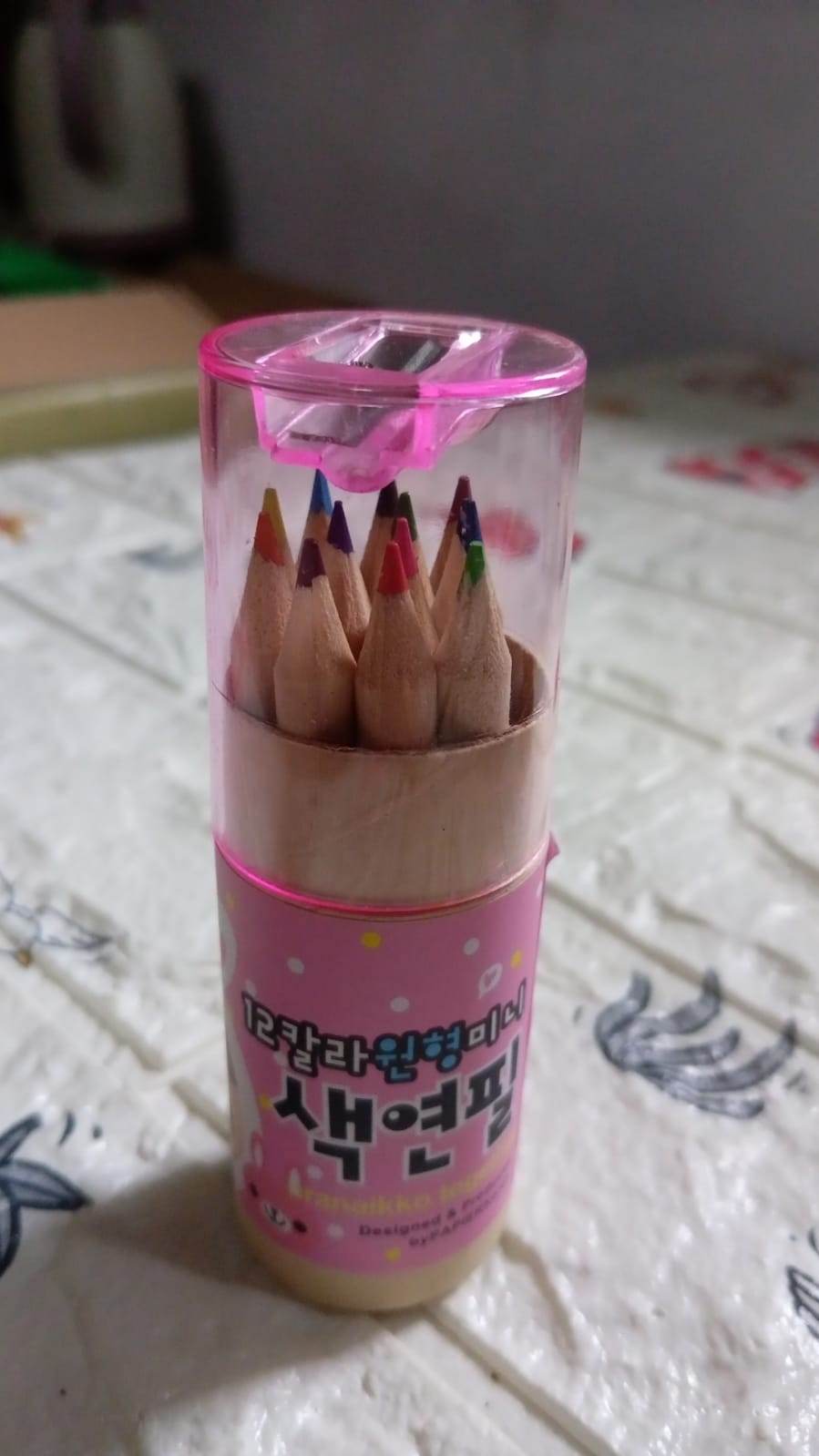 12 Colouring Pencils Kids Set, Pencils Sharpener, Mini Drawing Colored Pencils with Sharpener, Kawaii Manual Pencil Cutter, Coloring Pencil Accessory School Supplies for Kid Artists Writing Sketching - infinityexculsivestore.com