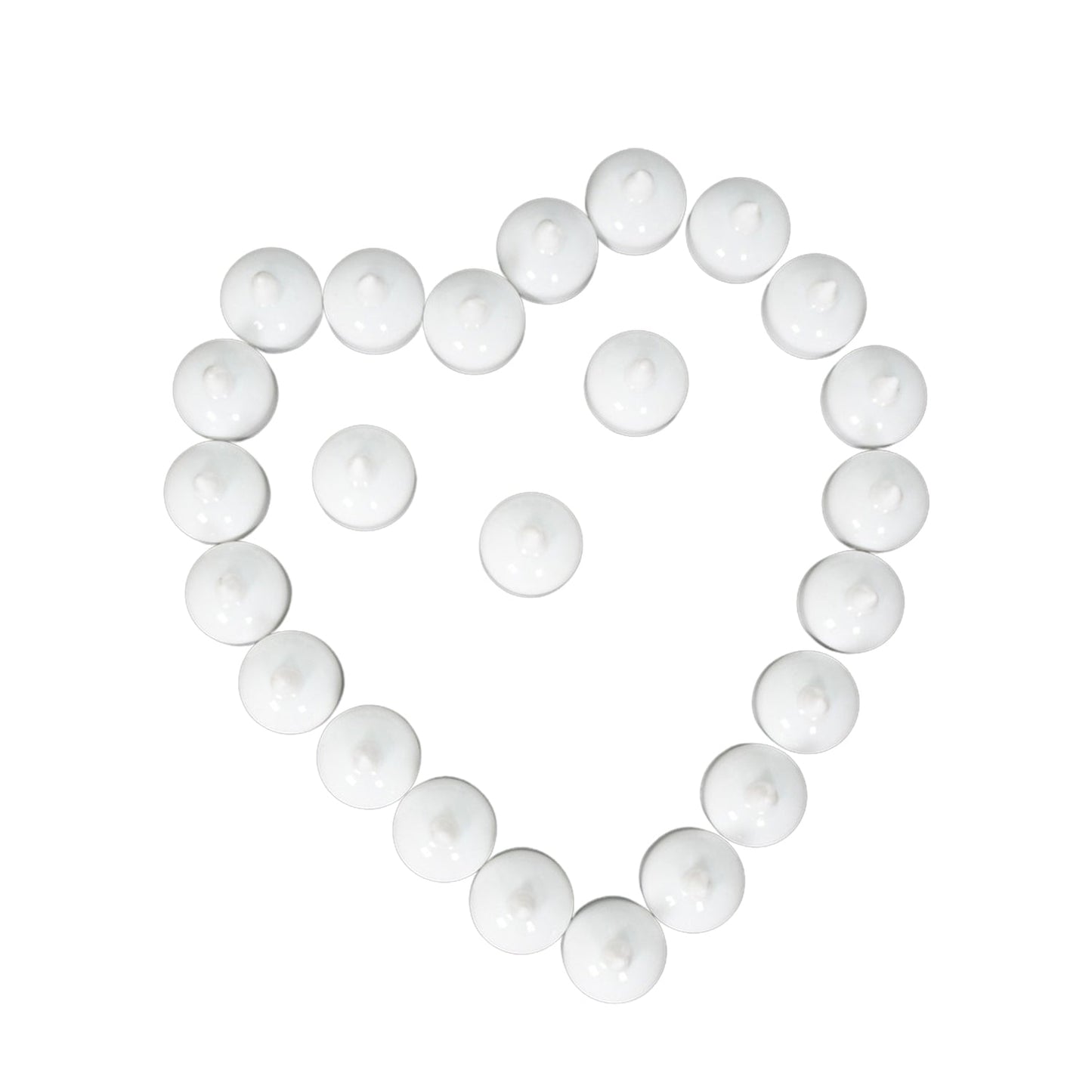 Set of 12 Flameless Floating Candles Battery Operated Tea Lights Tealight Candle - Decorative, Wedding. - infinityexculsivestore.com